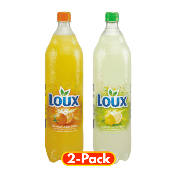 Limonade Vorteilspack (2x1,5L) Loux von Loux bei Araxxon  - Hochwertiges griechisches Produkt.   Limonade Vorteilspack (2x1,5L) Loux από Loux στο Araxxon  - Αυθεντικό ελληνικό προϊόν.  