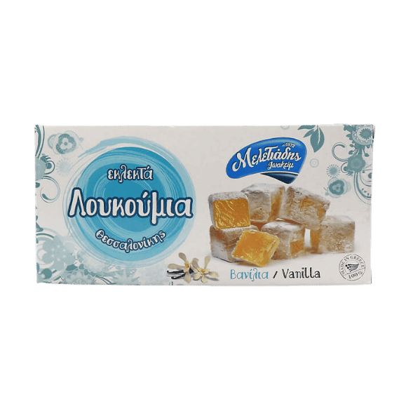 Loukoumi Vanille (300g) Meletiadi - Araxxon