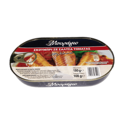 Makrele in Tomatensoße (180g) Mouragio - Araxxon