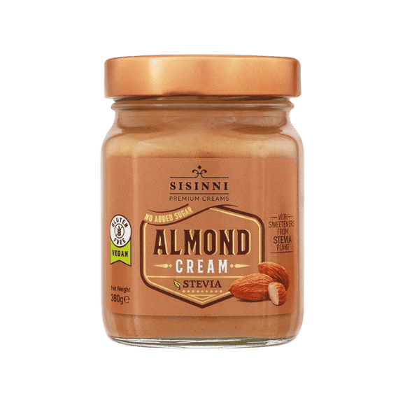 Mandelcreme Zuckerfrei (380g) Sissini - Araxxon