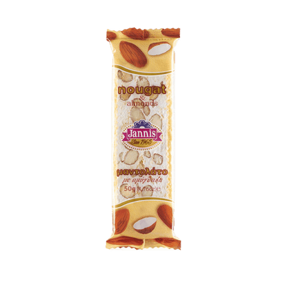 Mantolato Nougatriegel mit Mandeln (50g) Jannis - Araxxon