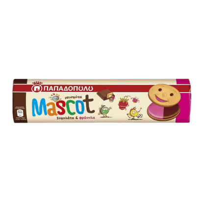 Mascot Schokoladen - Erdbeer Kekse (200g) Papadopoulou - Araxxon