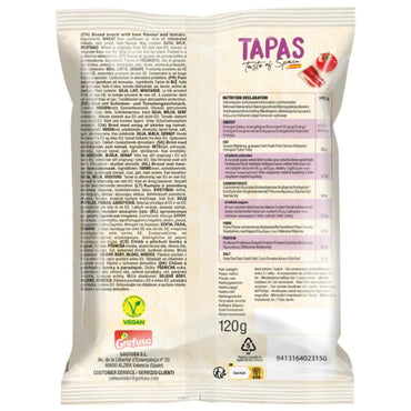 Mediterrane Crackers Schinken & Tomate (120g) Snatt's von Snatt's bei Araxxon  - Hochwertiges griechisches Produkt.   Mediterrane Crackers Schinken & Tomate (120g) Snatt's από Snatt's στο Araxxon  - Αυθεντικό ελληνικό προϊόν.  