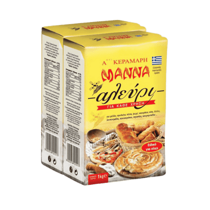 Mehl Alevri Allzweckmehl (1x2Kg) Manna - Araxxon