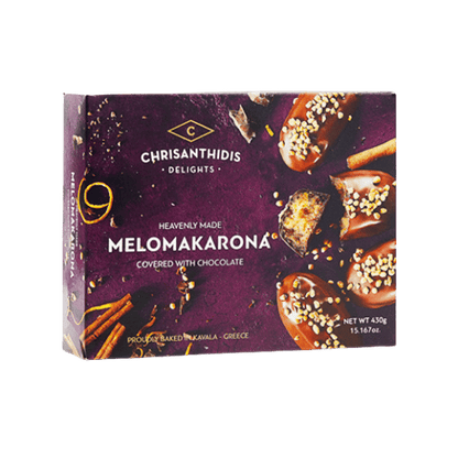 Melomakarona mit Schokoladenüberzug (450g) Chrisanthidis - Araxxon