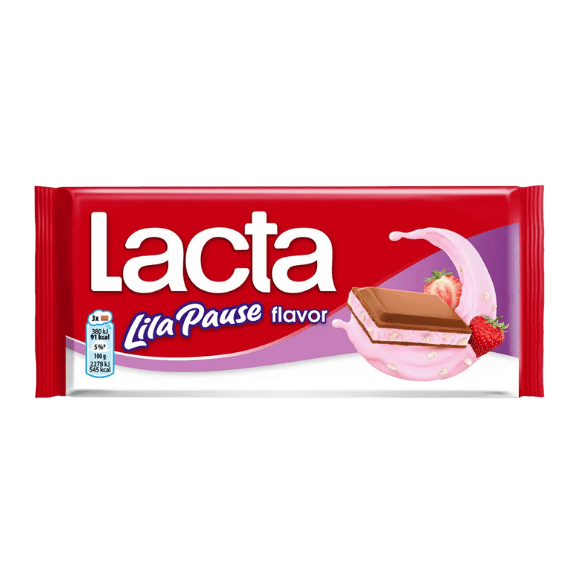 Milchschokolade Lila Pause (100g) Lacta - Araxxon