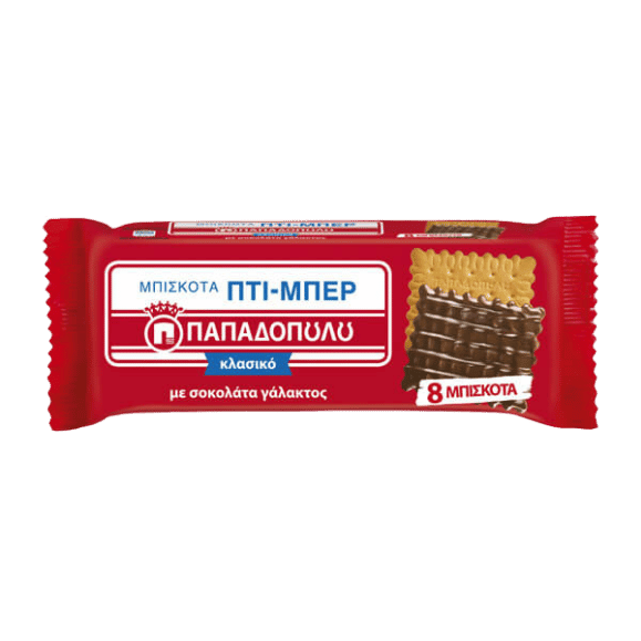 Milchschokoladenkekse Petite - Beurre (44g) Papadopoulou - Araxxon