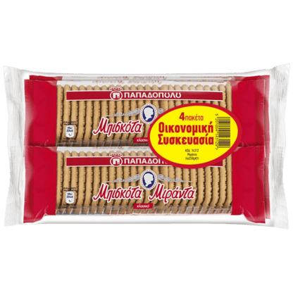 Miranda Kekse Familienpackung (4x250g) Papadopoulos - Araxxon
