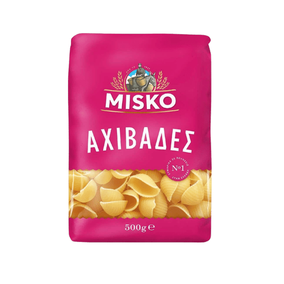 Misko Achivades Muschel-Nudeln (500g) - Araxxon