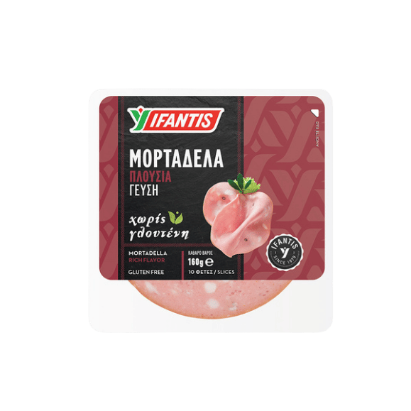 Mortadella in Scheiben (160g) Ifantis - Araxxon