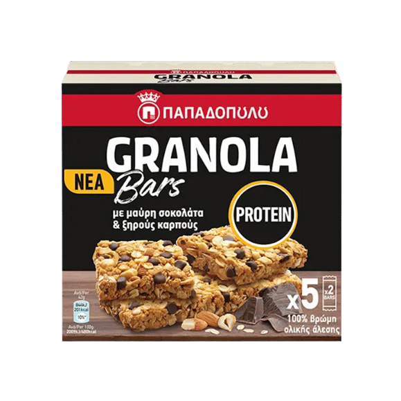 Müsliriegel mit Protein (5x42g) Papadopoulou - Araxxon