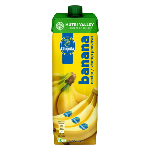 Nutri Valley Bananensaft (1L) Chiquita - Araxxon
