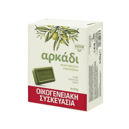 Olivenölseife grün (4x150g) Arkadi - Araxxon