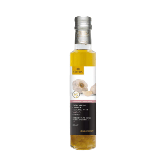 Olivenöl mit Knoblauch (250ml) Critida - Araxxon