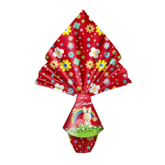 Oster Schokoladenei Milchschokolade mit Überraschung (150g) Oscar - Araxxon