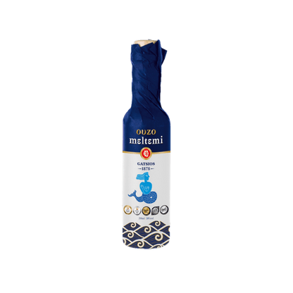 Ouzo Meltemi (200ml) Gatsios von Gatsios bei Araxxon  - Hochwertiges griechisches Produkt.   Ouzo Meltemi (200ml) Gatsios από Gatsios στο Araxxon  - Αυθεντικό ελληνικό προϊόν.  