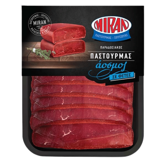 Pastourma vom Rind geschnitten (100g) Miran - Araxxon