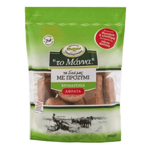 Paximadi Zwieback mit Sauerteig (260g) To Manna - Araxxon