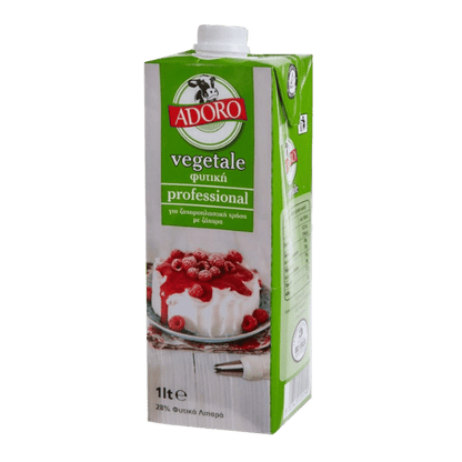 Pflanzencremé 28% (1L) Adoro - Araxxon