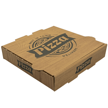Pizza Karton Best in Town (33x33x4cm) 100 Stück von Ohne Marke bei Araxxon  - Hochwertiges griechisches Produkt.   Pizza Karton Best in Town (33x33x4cm) 100 Stück από Ohne Marke στο Araxxon  - Αυθεντικό ελληνικό προϊόν.  