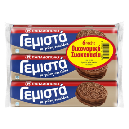 Doppelkekse Schokolade (6x200g) Papadopoulos