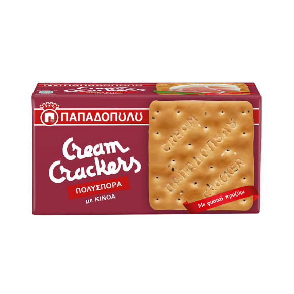 Cream Crackers Mehrkorn (195g) Papadopoulos