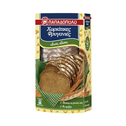 Landbrot mit Vollkorn (240g) Papadopoulos