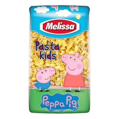 Probierpaket Pasta Kid Paw Patrol, Peppa Pig (4x500g) Melissa - Araxxon
