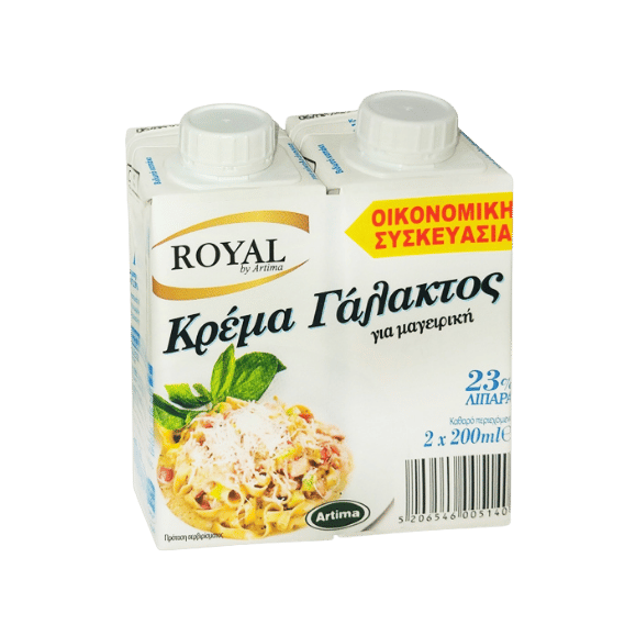 Sahne 23% (2x200ml) Royal - Araxxon