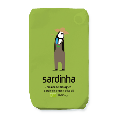 Sardine in Olivenöl BIO (120g) Sardinha - Araxxon
