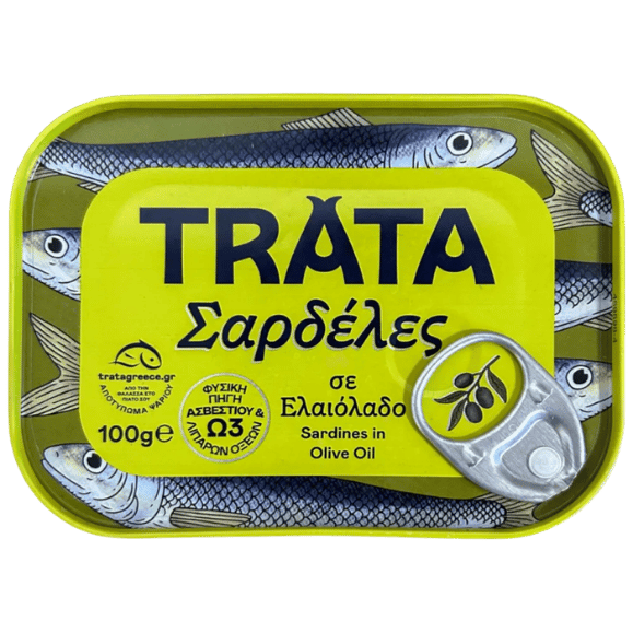 Sardinen in Olivenöl (100g) Trata - Araxxon