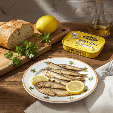 Sardinen in Pflanzenöl (100g) Trata - Araxxon