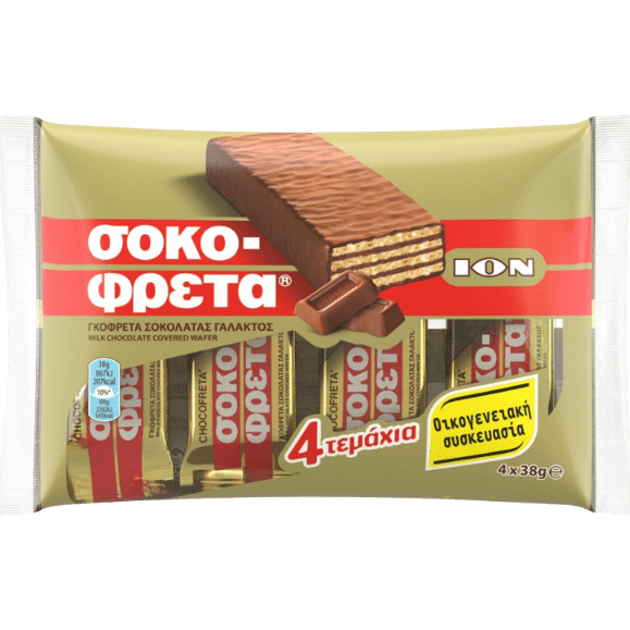 Schokofreta Familienpackung (4x38g) ION - Araxxon