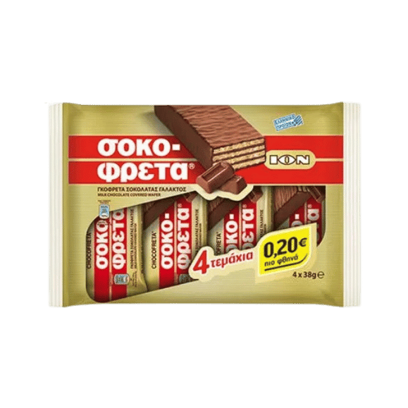 Schokofreta Familienpackung (4x38g) ION - Araxxon