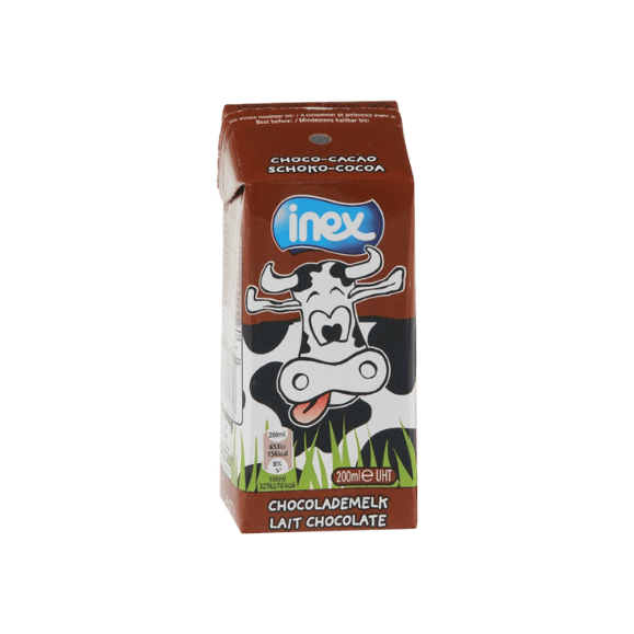 Schokoladenmilch mit Strohhalm (200ml) Royal - Araxxon