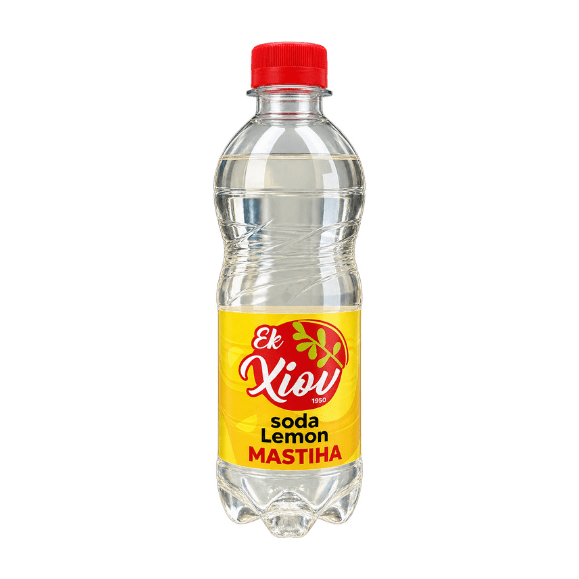 Soda Lemon Masticha (500ml) Ek Chiou - Araxxon