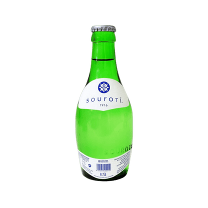 Souroti Mineralwasser im Glas (250ml) - Araxxon