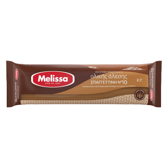 Spaghettini No.10 Vollkorn (500g) Melissa - Araxxon