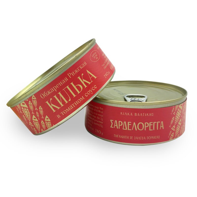Sprotte (Sardelloregga) in Tomatensoße (240g) Kesidis - Araxxon
