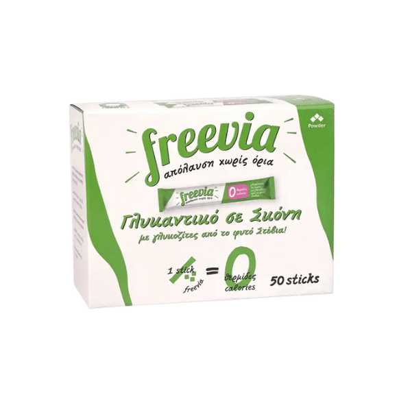Stevia Süßungsmittel (50 Sticks) Freevia - Araxxon