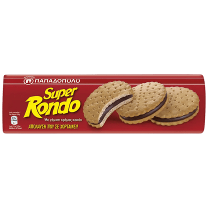 Super Rondo Schokoladenkekse (500g) Papadopoulou - Araxxon