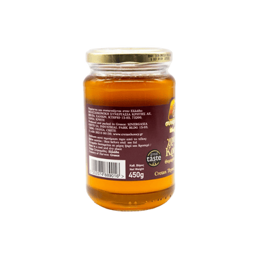 Thymianhonig von Kreta (450g) Synergasia von Synergasia bei Araxxon  - Hochwertiges griechisches Produkt.   Thymianhonig von Kreta (450g) Synergasia από Synergasia στο Araxxon  - Αυθεντικό ελληνικό προϊόν.  