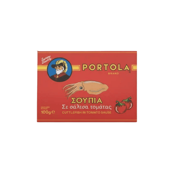 Tintenfisch in Tomatensoße (100g) Portola - Araxxon