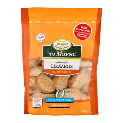 Paximadi Roggenzwieback (280g) To Manna