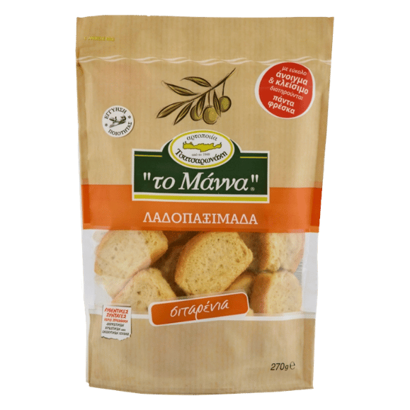 Weizenöl-Zwieback (270g) To Manna