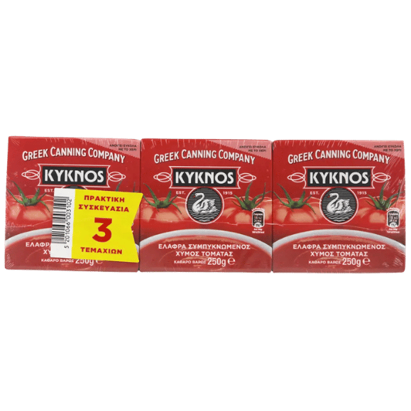 Tomatensaucen (3x250ml) Kyknos - Araxxon