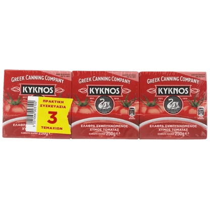 Tomatensaucen (3x250ml) Kyknos - Araxxon