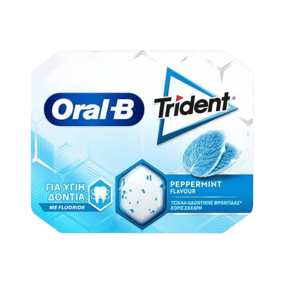 Trident Oral B Minze Zuckerfrei (17g) - Araxxon