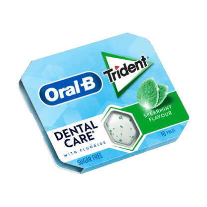Trident Oral B Spearmint Zuckerfrei (17g) - Araxxon