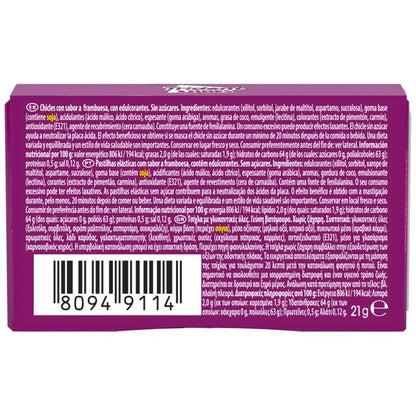 Trident Vibes Himbeere Kaugummi (21g) - Araxxon